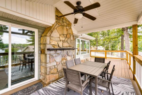 Lakefront Home with Private Dock in Sunrise Beach!